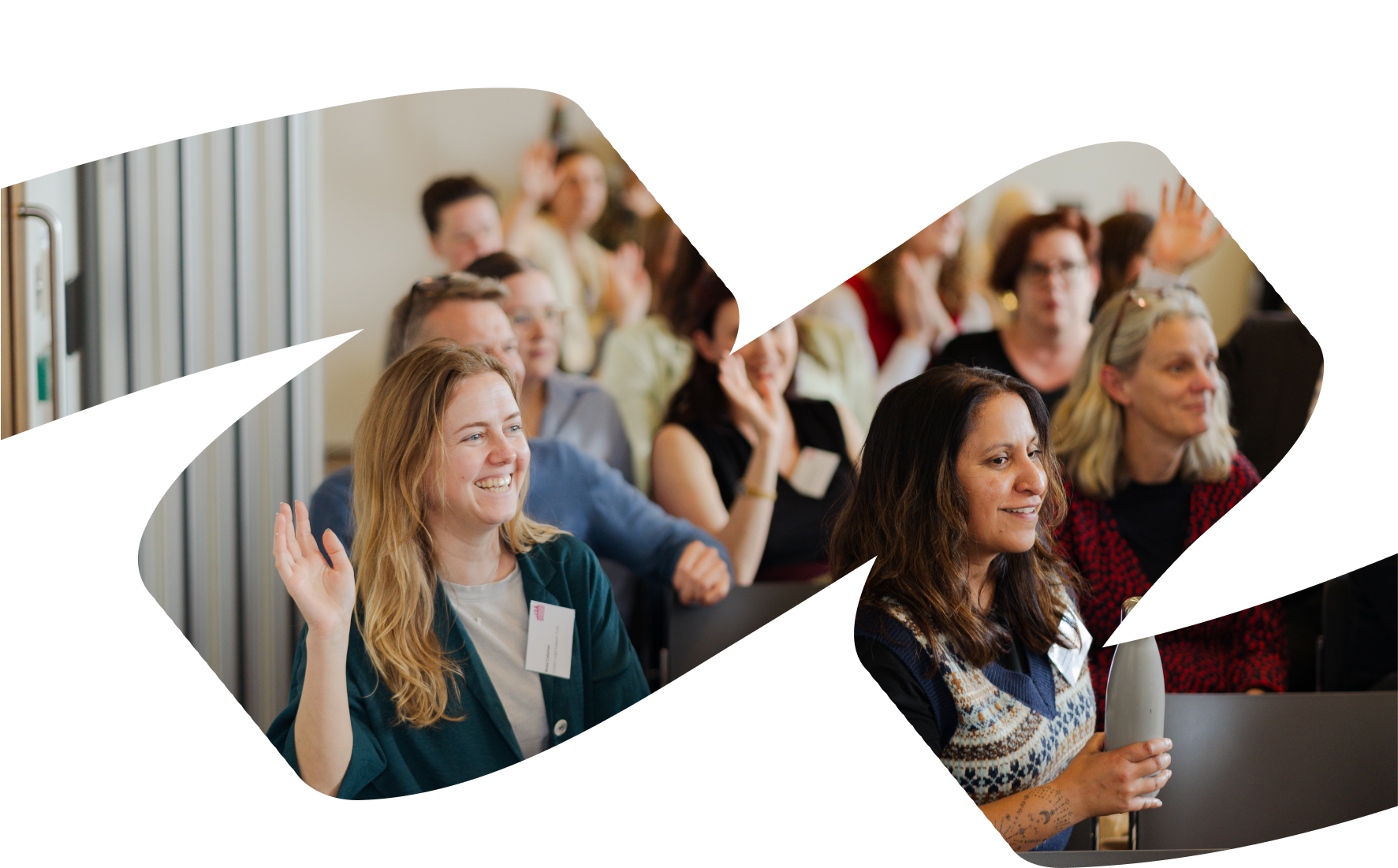 People collaborating at a Funders Together event